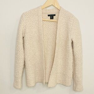 Charter Club Textured Cream Cardigan
